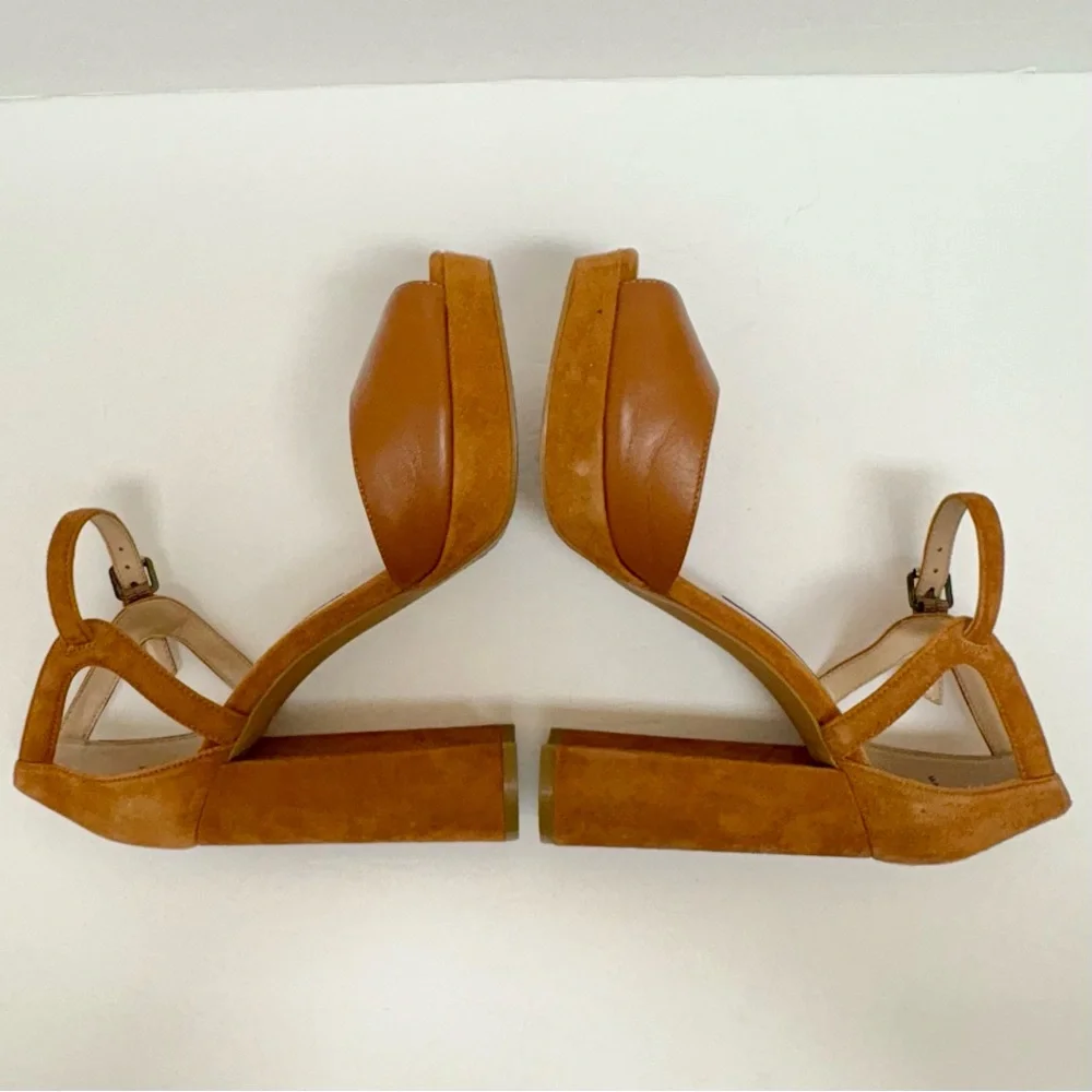 French Connection Dita Platform Heeled Sandals 7 - Picture 5 of 10